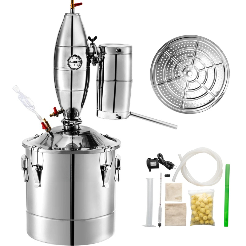 20L-70L アルコール蒸留器 ビール醸造装置 DIY ワ - Wine Beer Distillation のレビューと価格