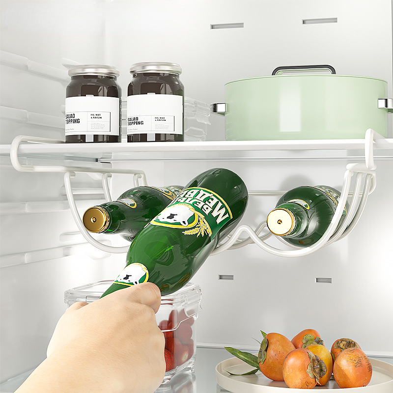ワインディスプレイ棚ホルダー、冷蔵庫収納ラック、クリエイティ - Wine Beer Holder のレビューと価格