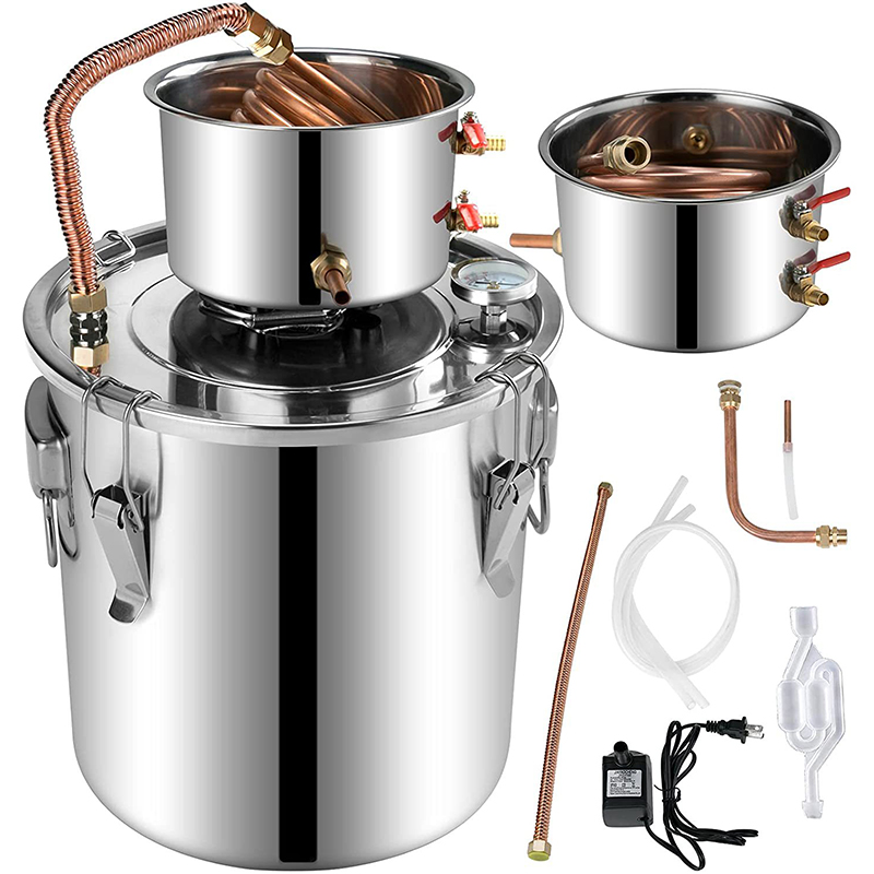 30L/50L アルコール蒸留器 DIY ムーンシャイン装置 - Wine Beer Distillation のレビューと価格