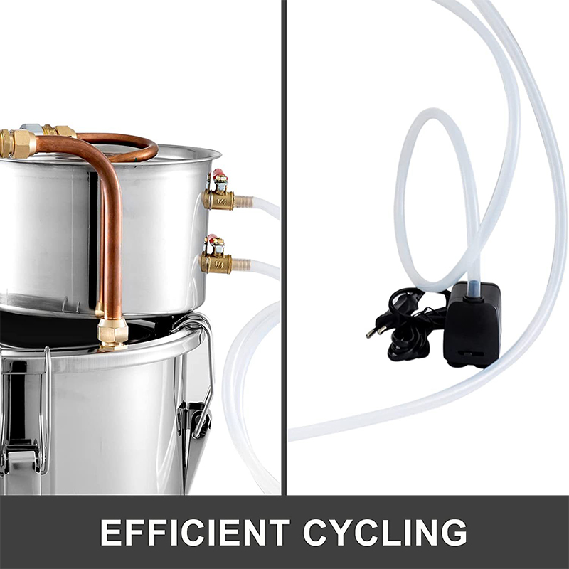 30L/50L アルコール蒸留器 DIY ムーンシャイン装置 - Wine Beer Distillation のレビューと価格